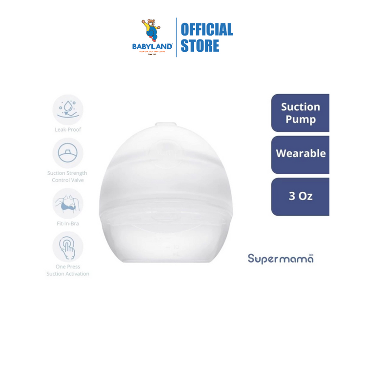 SuperMama Egg Pump Wearable Natural Suction Milk Collector