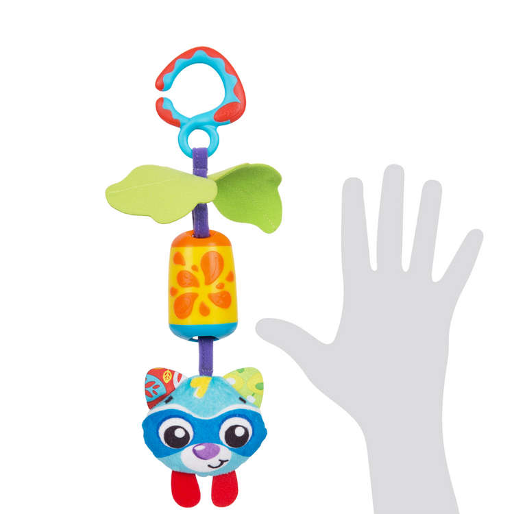 Playgro 0186975 Cheeky Chime Rocky Raccon (0m+)