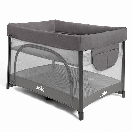 Joie Sesame LX Travel Cot - Birth up to 11 kg | One-hand Fold Travel Cot with Bassinet & Changer (New)