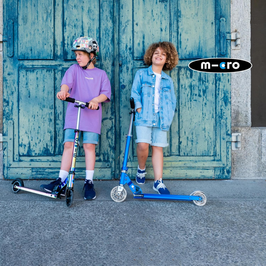 Micro Sprite LED Sapphire (5Y+) 2-wheel foldable scooter