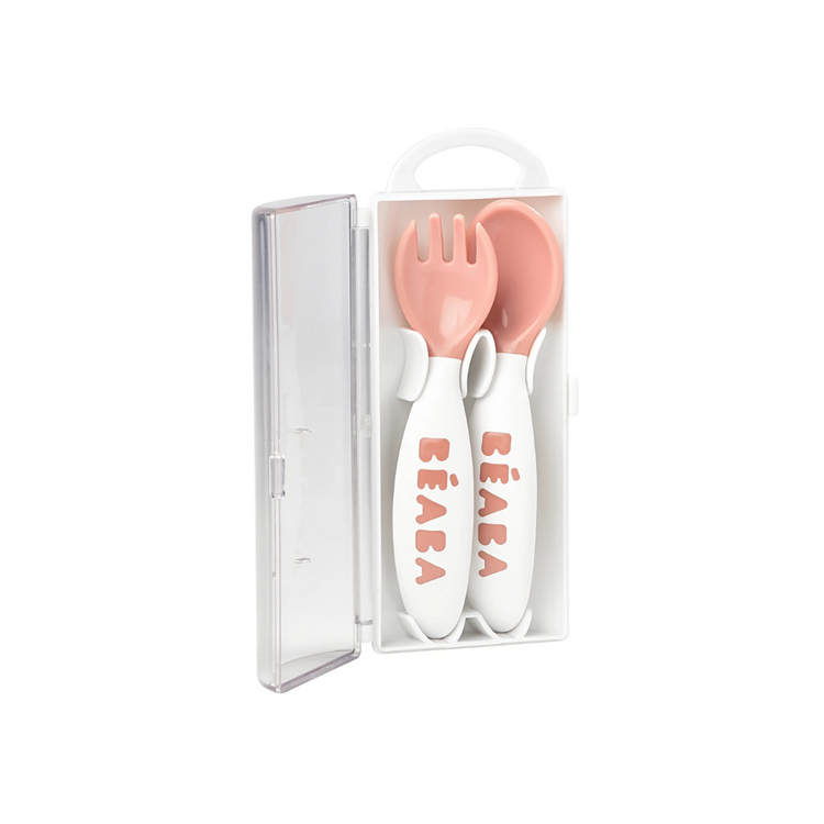 Beaba 2nd Age Training Fork & Spoon Set (8m+)
