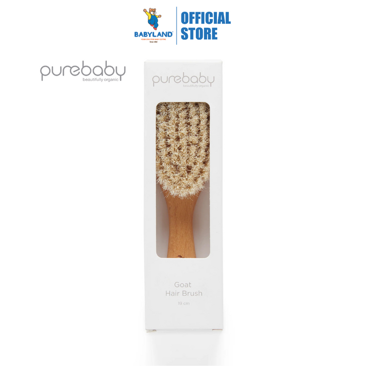 Purebaby Organic Natural Goat Hair Brush