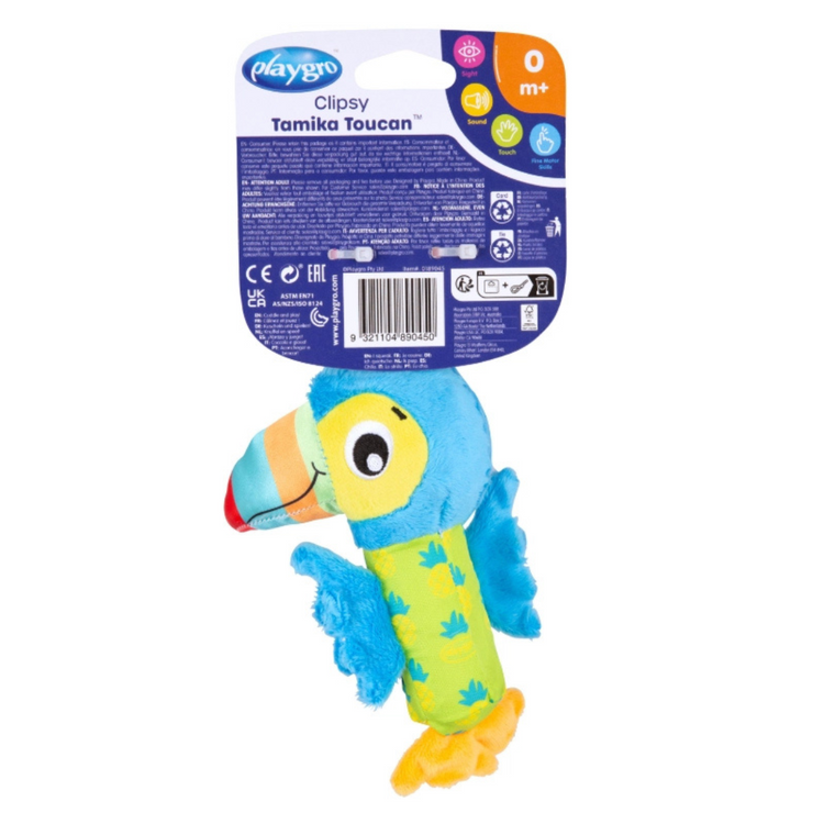 Playgro Clipsy Tamika Toucan (0m+)
