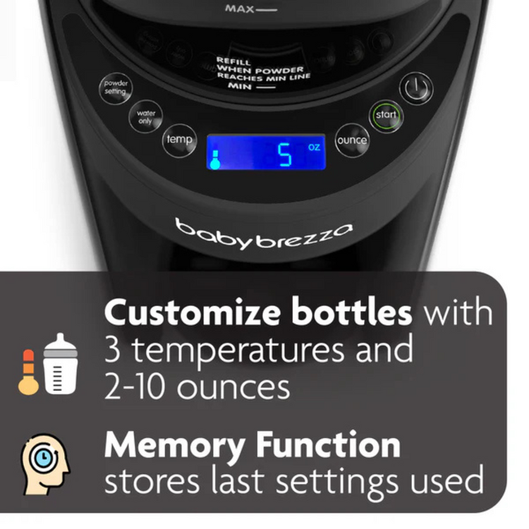 Baby Brezza Formula Pro Advanced Baby Formula Dispenser - Black