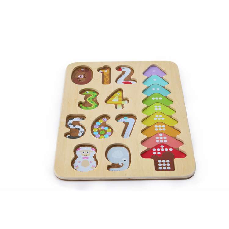 Hape 1657 Colours & Numbers Puzzles (3Y+)