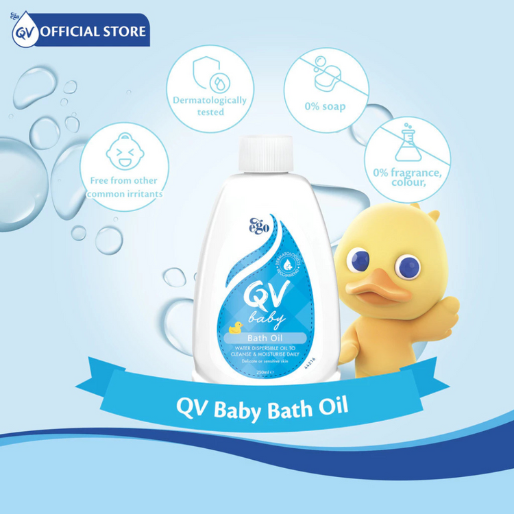Ego QV Baby Bath Oil (250ml)