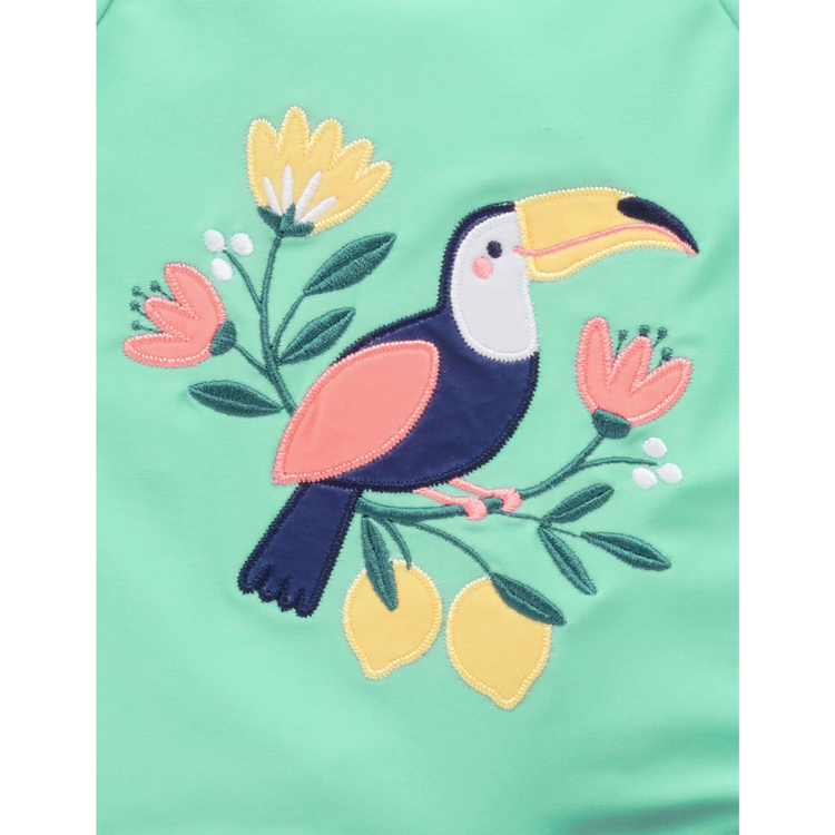 Purebaby Organic Toucan Long Sleeve Rashie Set