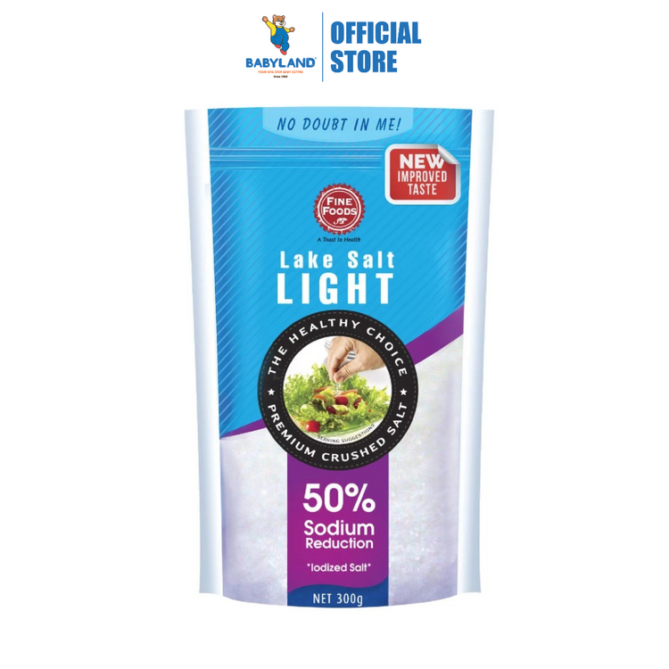 Fine Foods Lake Salt Light Pouch (300g)