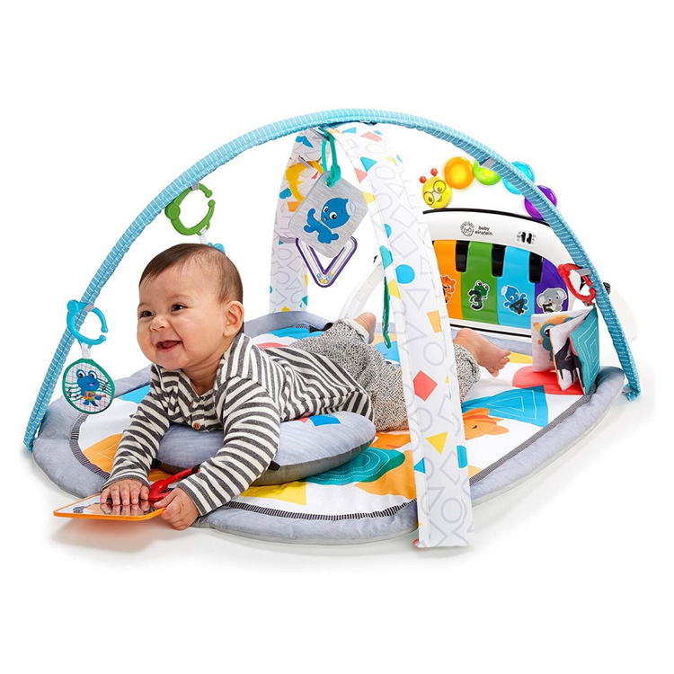 Baby Einstein 4-in-1 Kickin' Tunes Music and Language Discovery Activity Gym (0-36m)