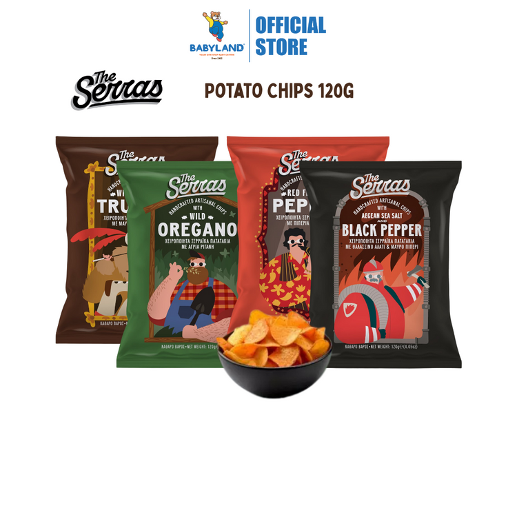 The Serras Potato Chips 120g