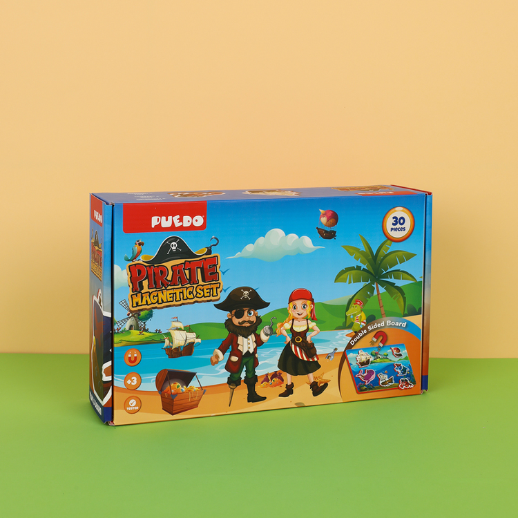 Puedo Magnetic Pirate Set (3+ yrs)