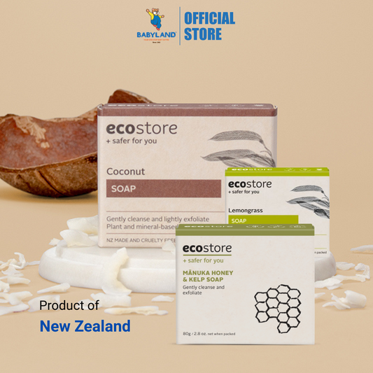 Ecostore Plant-Based Soaps - Boxed (80g)