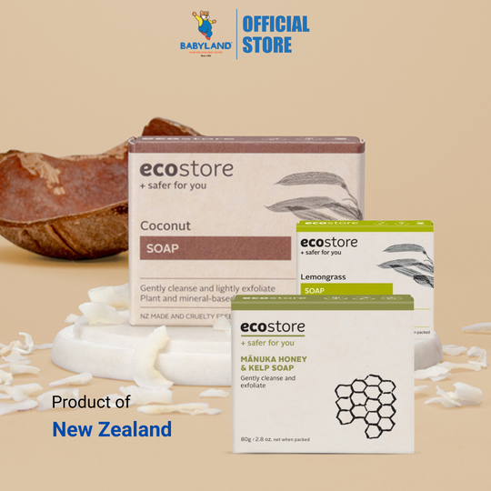 Ecostore Plant-Based Soaps - Boxed (80g)