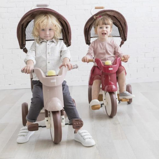 Iimo Foldable Tricycle #02 SS With Canopy (1.5 yrs to 4yrs 11mths)