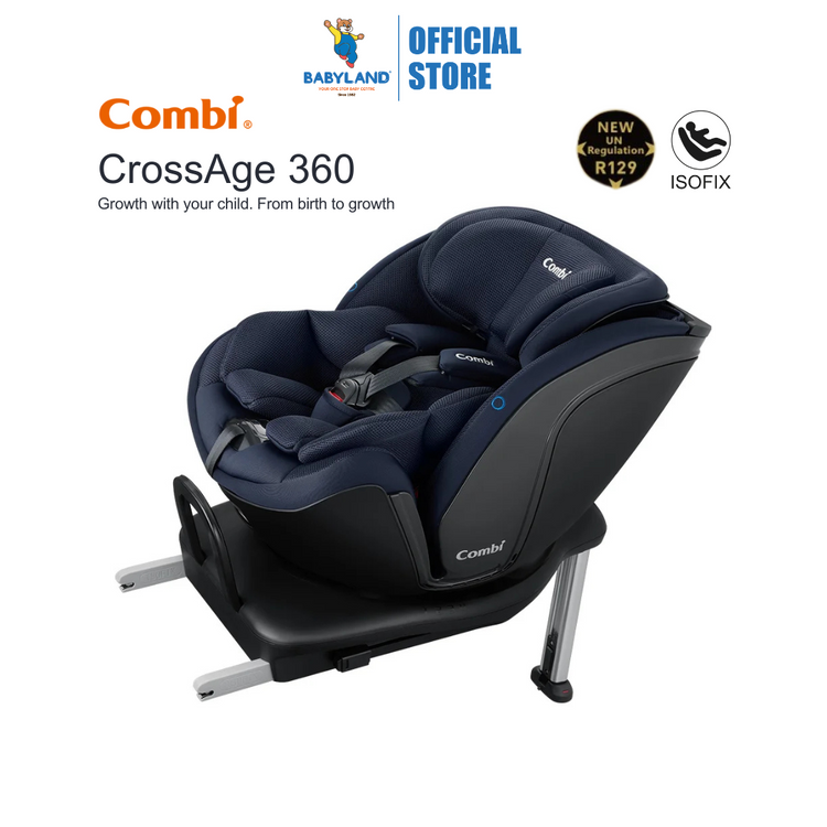 Combi Crossage 360 SL Isofix Convertible Car Seat (0-12yrs)