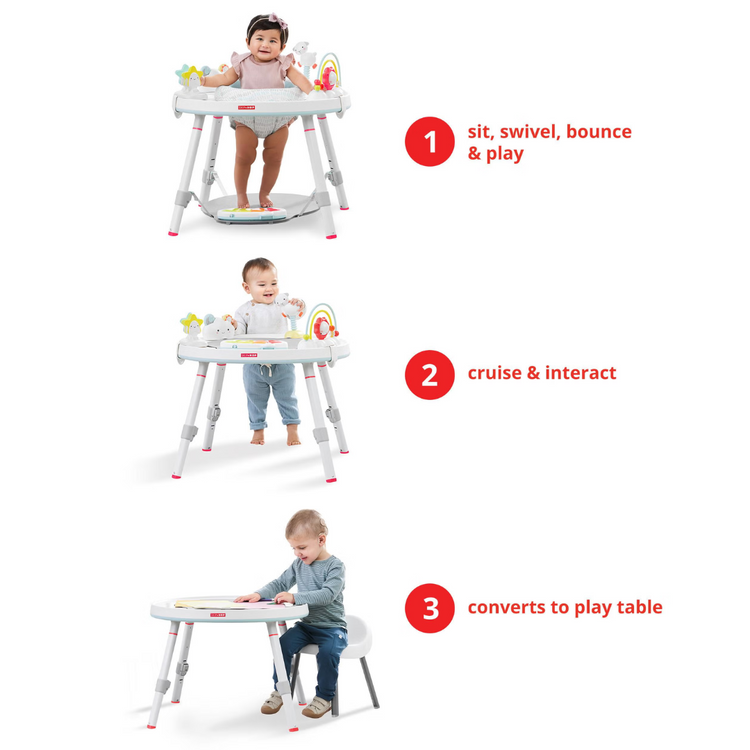 Skip Hop Silver Lining Cloud Baby's View 3-Stage Activity Center (4m+)