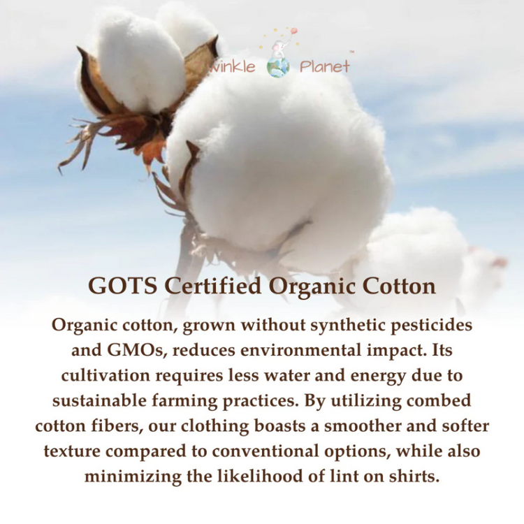 Twinkle Planet Organic Short Sleeve Bodysuit - Cotton Candy