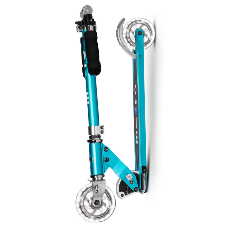 Micro Sprite LED Ocean Blue (5y+) 2-wheel foldable scooter