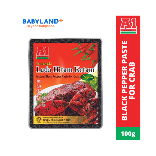 A1 Instant Black Pepper Paste for Crab (100g)