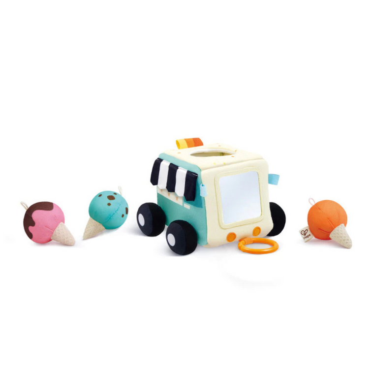 Hape 0075 Sensory Scoop Ice Cream Truck (6m+)