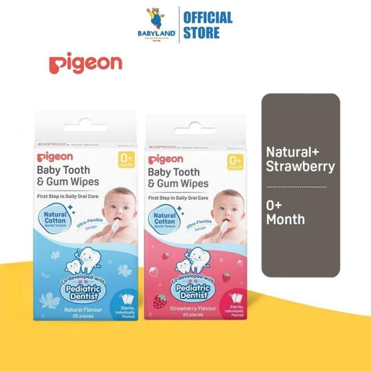 Pigeon Baby Tooth & Gum Wipes (20pcs) (0m+)