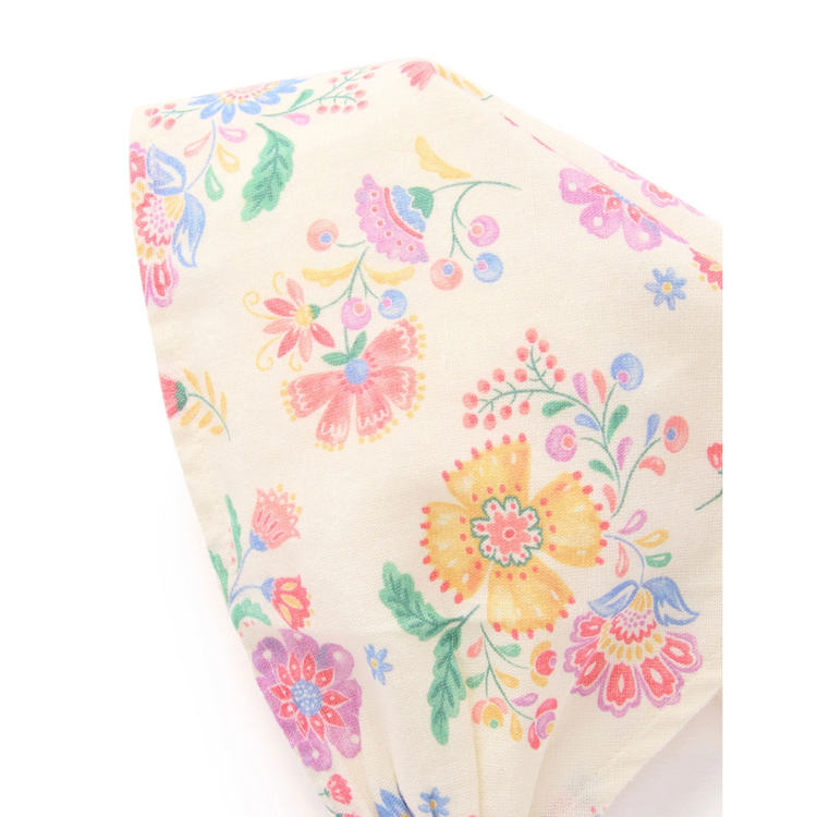 Purebaby Organic Mexican Floral Kerchief Headband