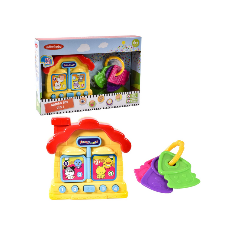Infunbebe Animal Farm House (6m+)
