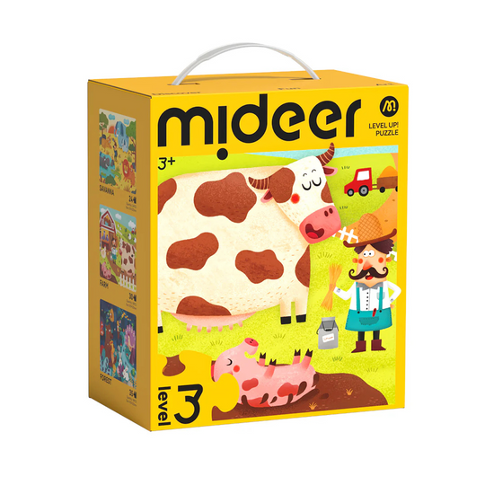 Mideer Level Up! Puzzle - Level 3 ( 3Y+)