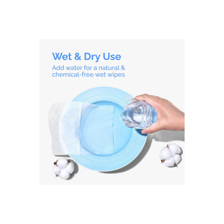 Hoppi Baby Dry Wipes 100'S
