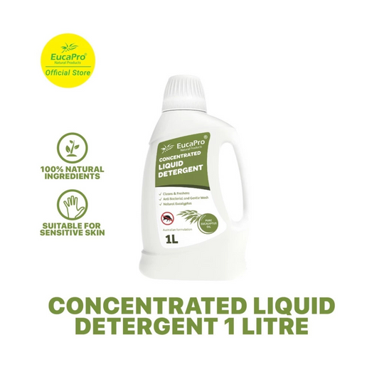 Eucapro Antibacterial Eucalyptus Concentrated Liquid Detergent (1Liter)
