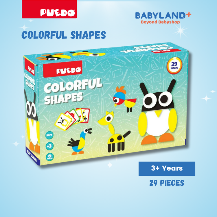 Puedo Colorful Shapes (3Y+)