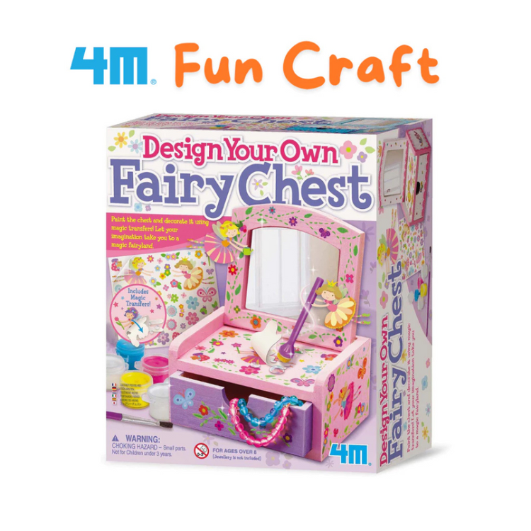 4M Fun Craft - Design Your Own Fairy Chest (5Y+)