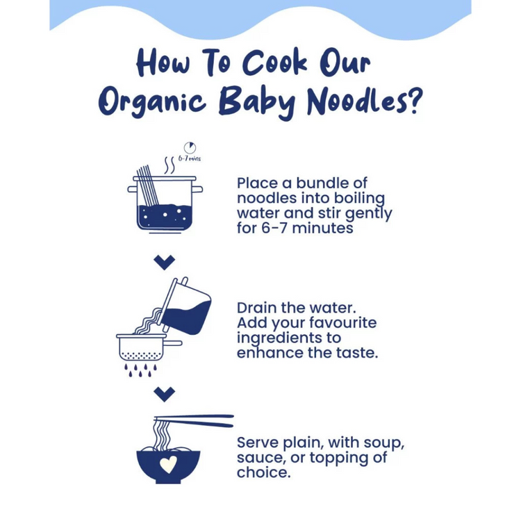 Love Earth Organic Baby Noodles 200g (40g X 5servings) (7m+)