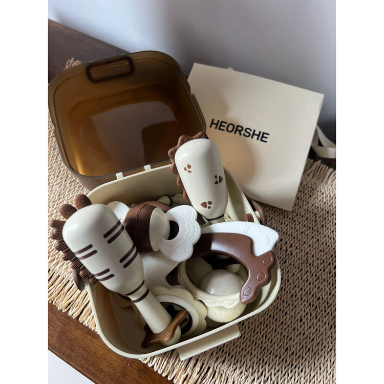 He Or She Tiny Rattle Set