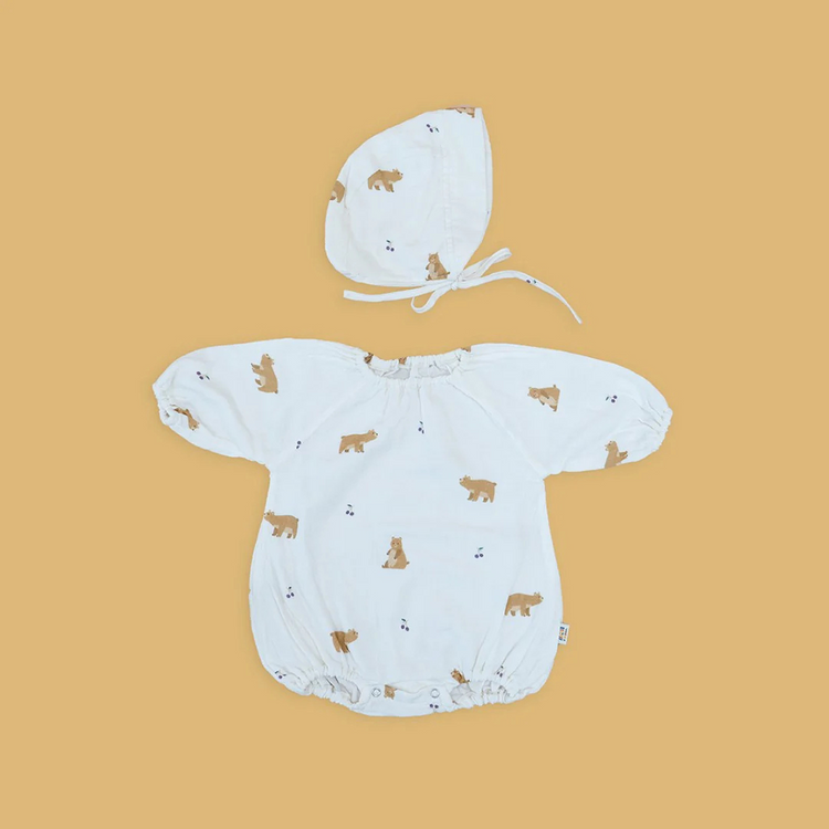Saeson Classic Bubble Romper Set 100% Tencel