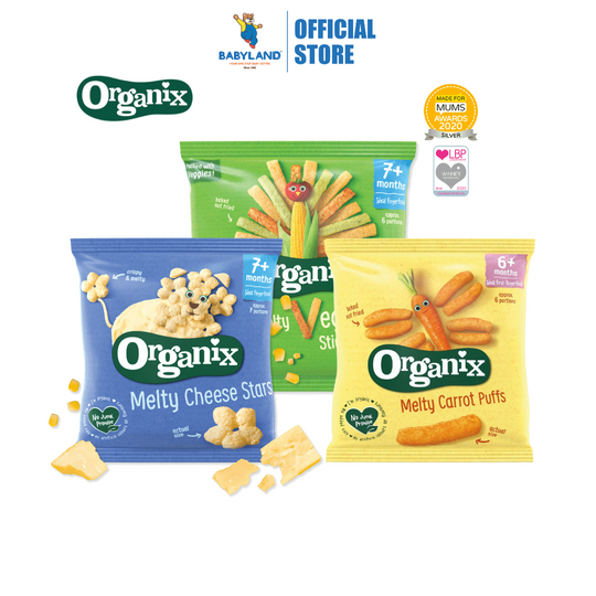 Organix Melty Puffs 15g/20g