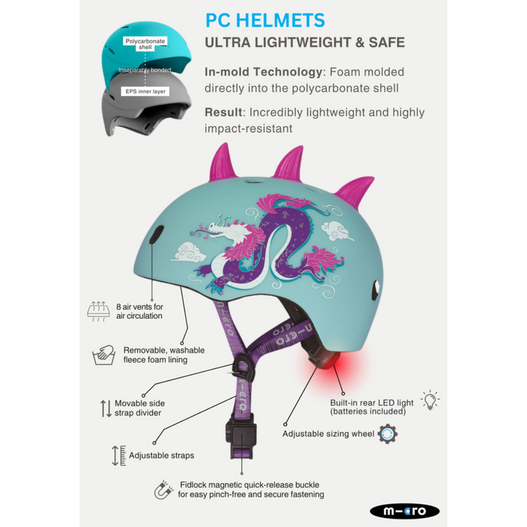 Micro Helmet Doodle Dot S (48 – 53 cm)