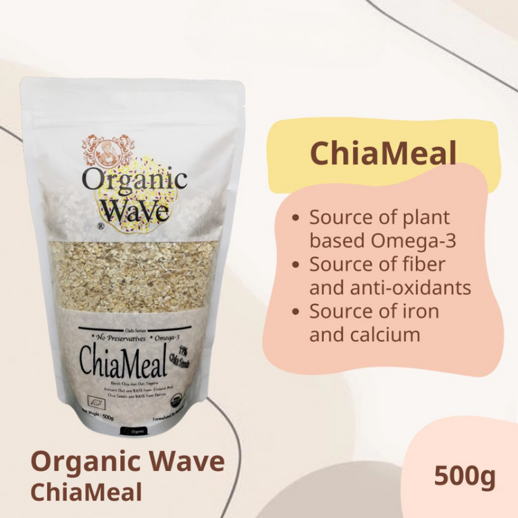 Mamami Organic Wave ChiaMeal (500g) | 11% Chia Seeds