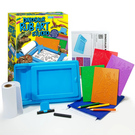 4M KidzMaker - Dinosaur Rub Art Studio (4Y+)