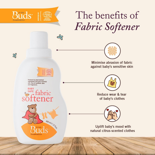 Buds BHE Baby Safe Fabric Softener 600ml