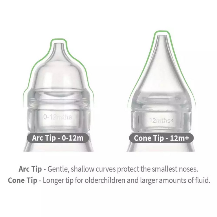 Haakaa Easy-Squeezy Silicone Bulb Syringe - PRO-VERSION (Upgraded) (0m+)