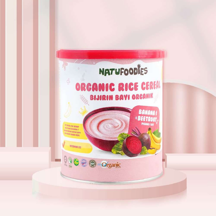 Natufoodies Organic Rice Cereal (200g) (6m+)