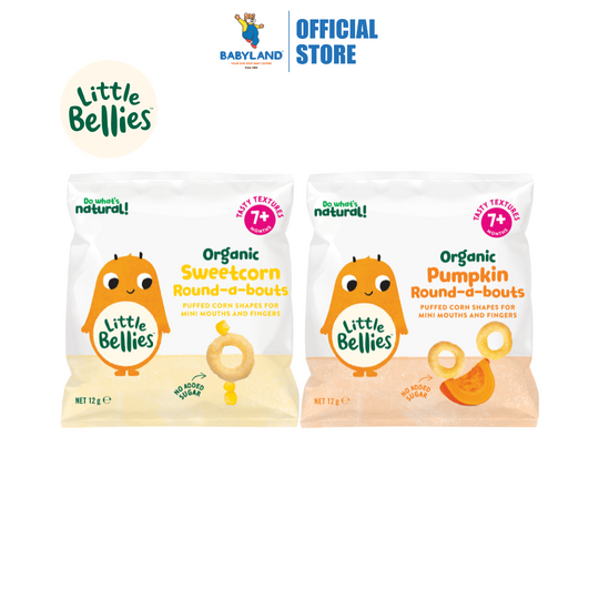 Little Bellies Organic Round-a-bouts (12g) (7m+)