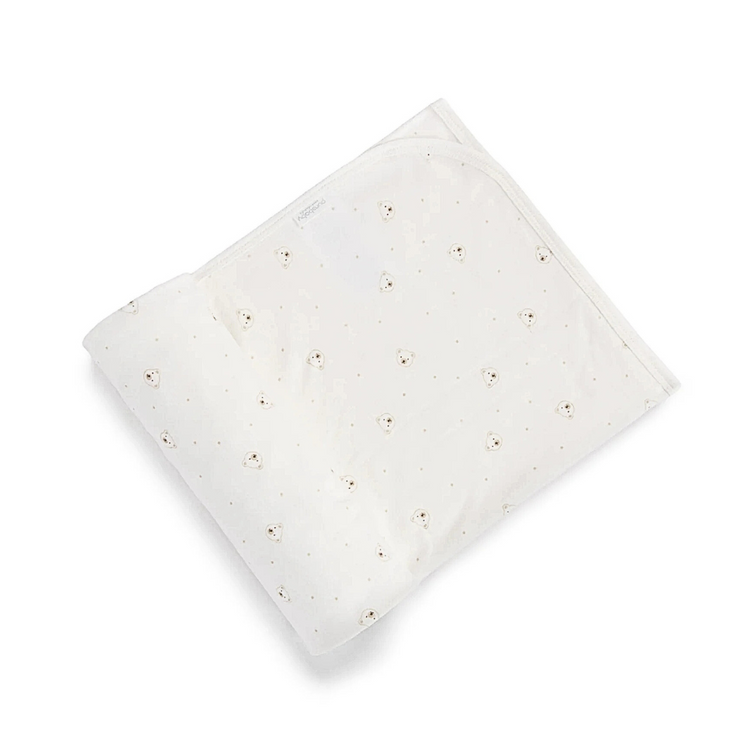 Purebaby Organic Bunny Rug / Soft Blanket (110cm x 100cm)