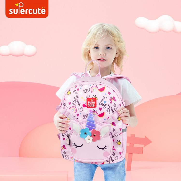 Supercute Two-in-One School Backpack