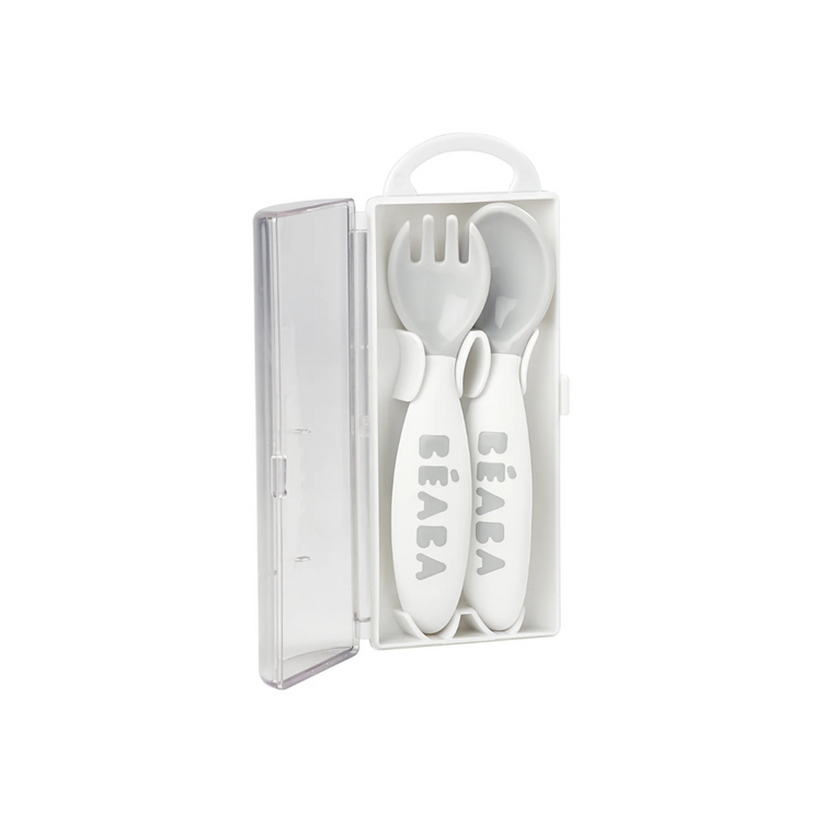 Beaba 2nd Age Training Fork & Spoon Set (8m+)