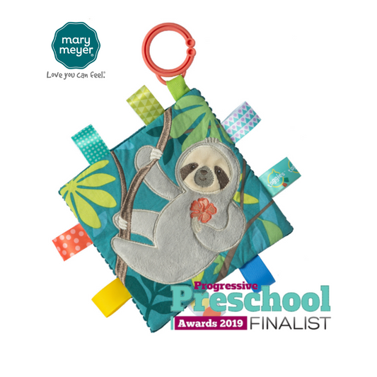 Mary Meyer Taggies Crinkle Me β 6Γ6β³ (Flora Fawn/ Molasses Sloth/ Brother Puppy/ Elephant)