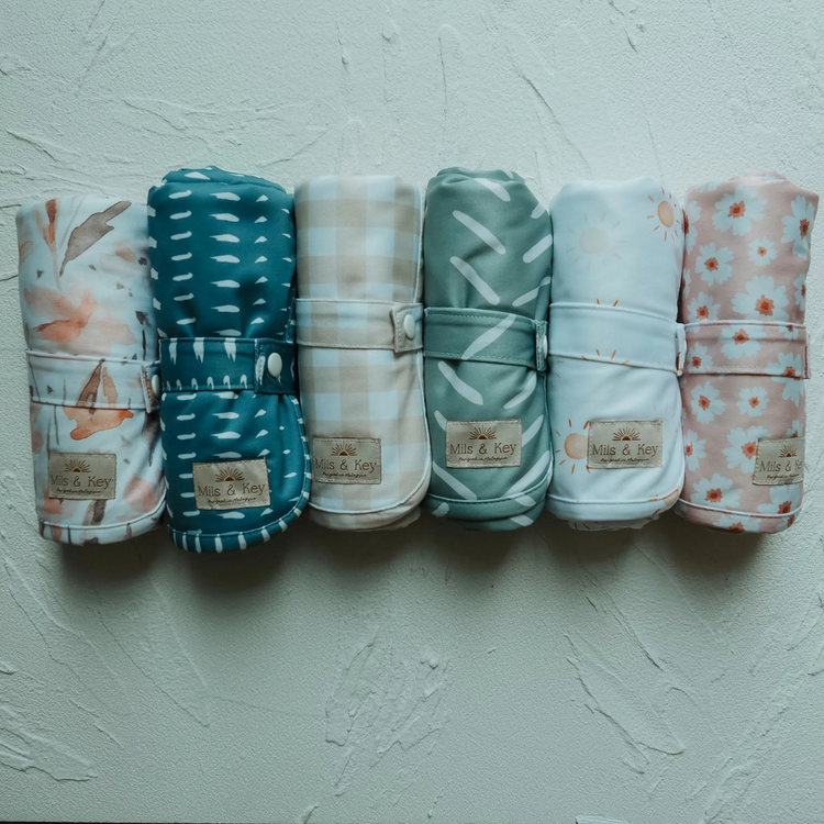 Mils and Key Travel Bamboo Change Mat