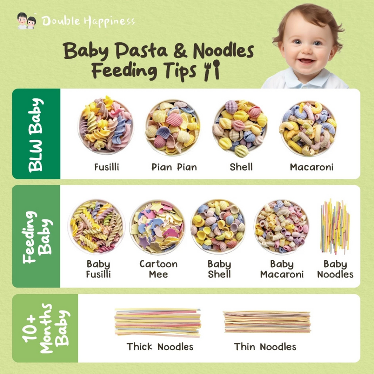 Double Happiness Veggie Pasta (6m+)