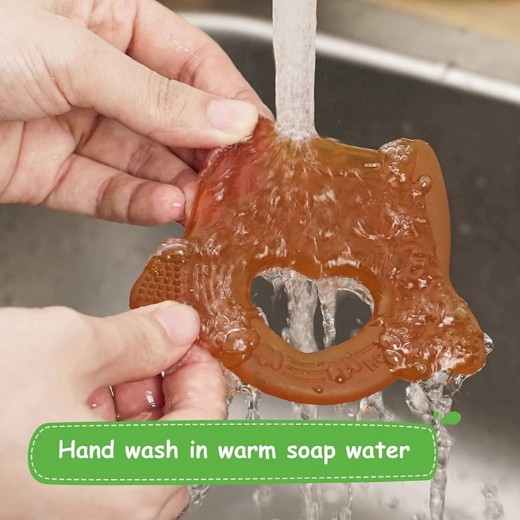 Haakaa Silicone Owl Teether (3m+)
